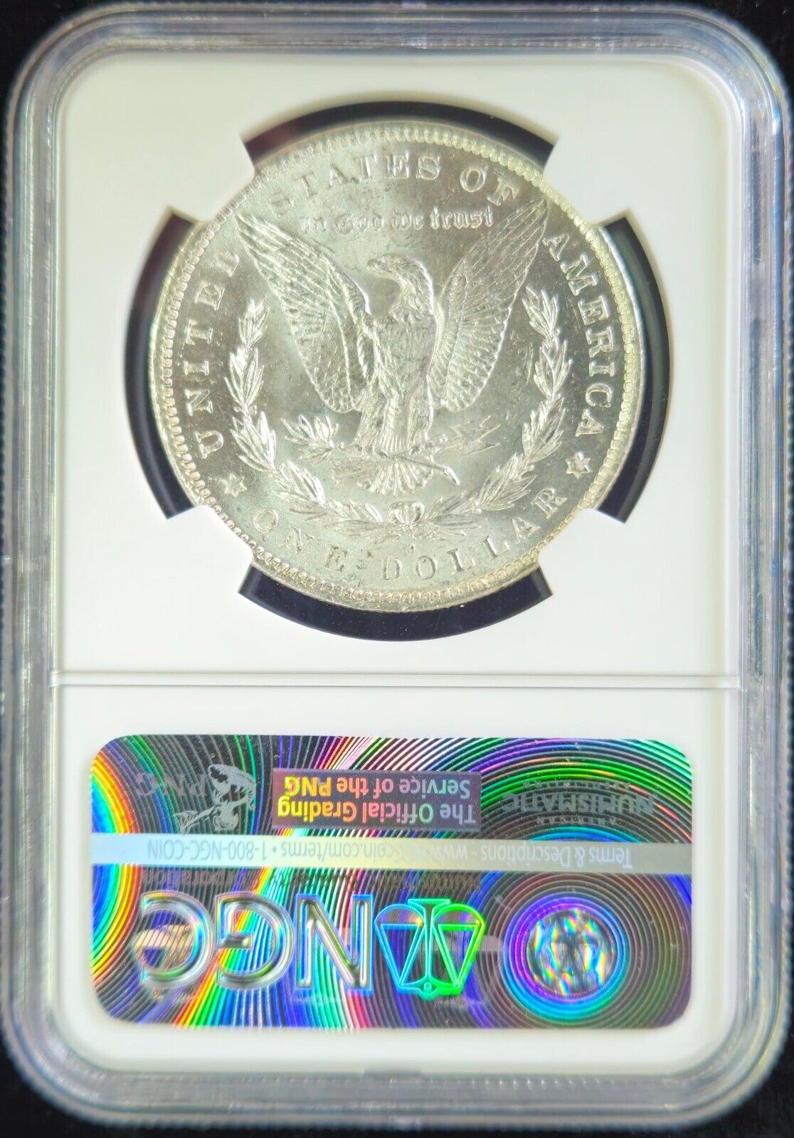 1885-O Morgan Silver Dollar NGC MS62 (210319)