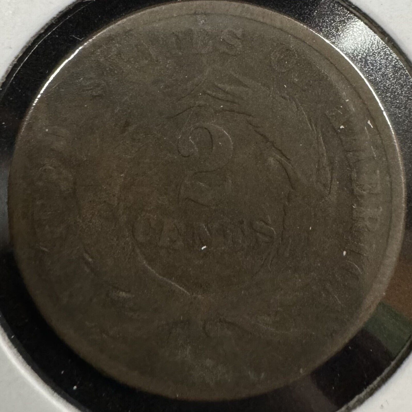 1864 2 Cent Piece - Good