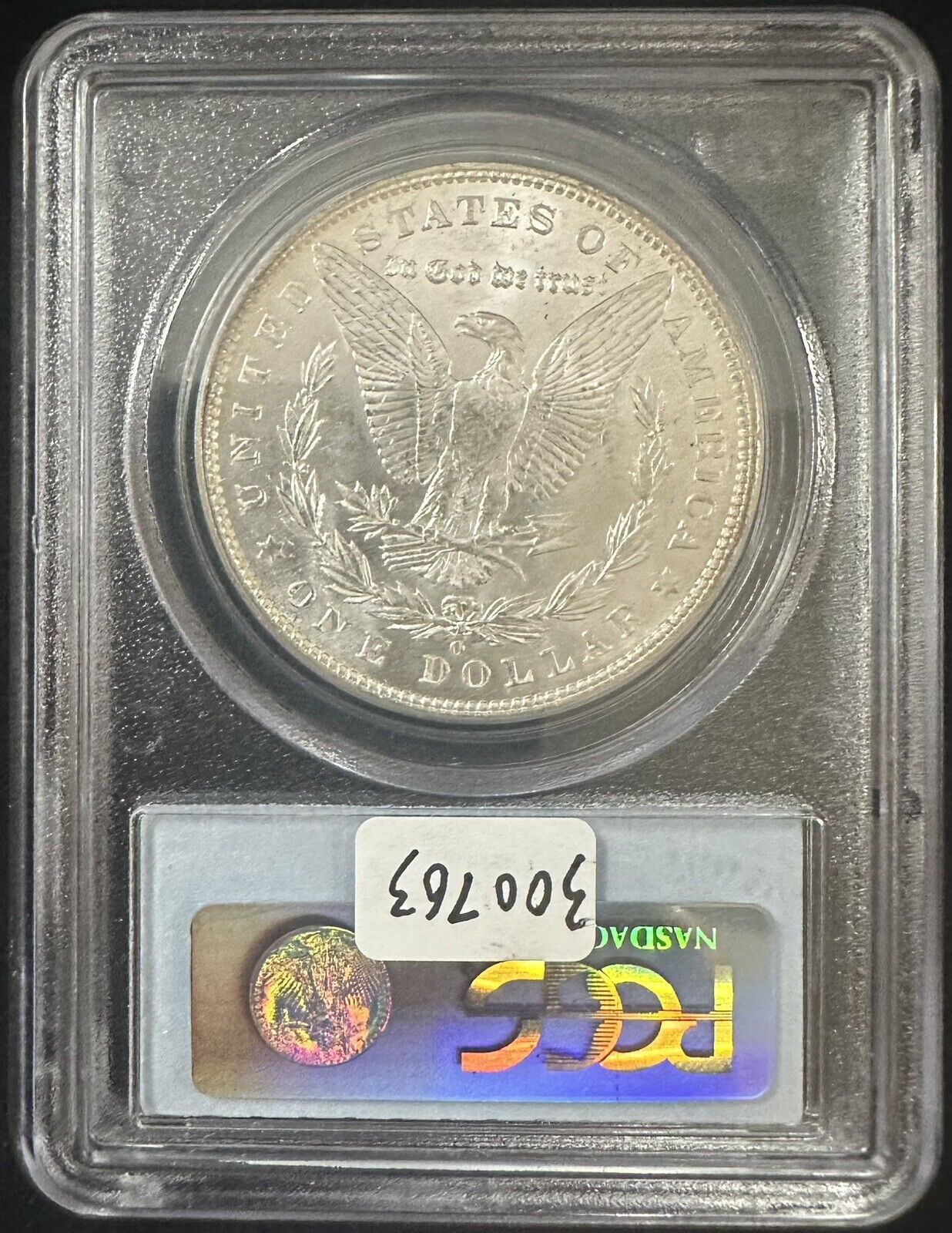 1904 O Morgan Dollar PCGS Mint State 63 (300763)