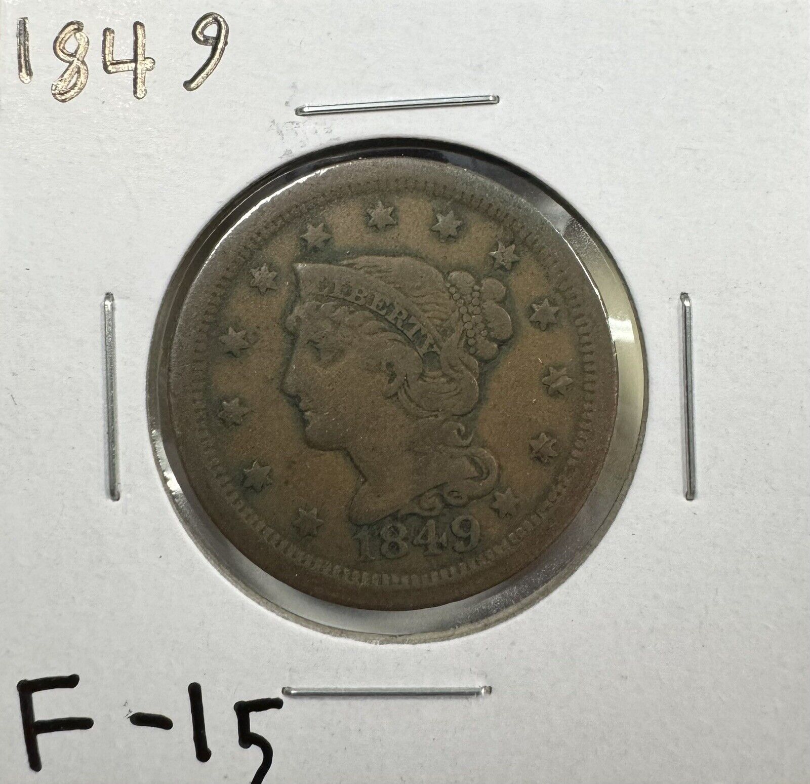 1849 Large Cent - Fine ( 300905 )