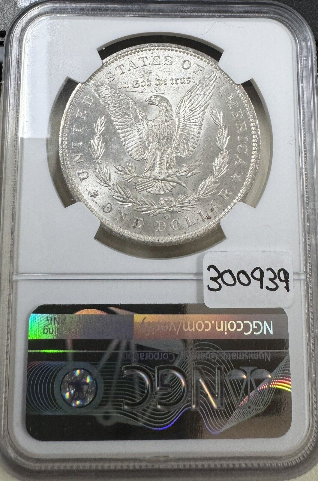 1885 O Morgan Dollar NGC - MS63 ( 300939 )