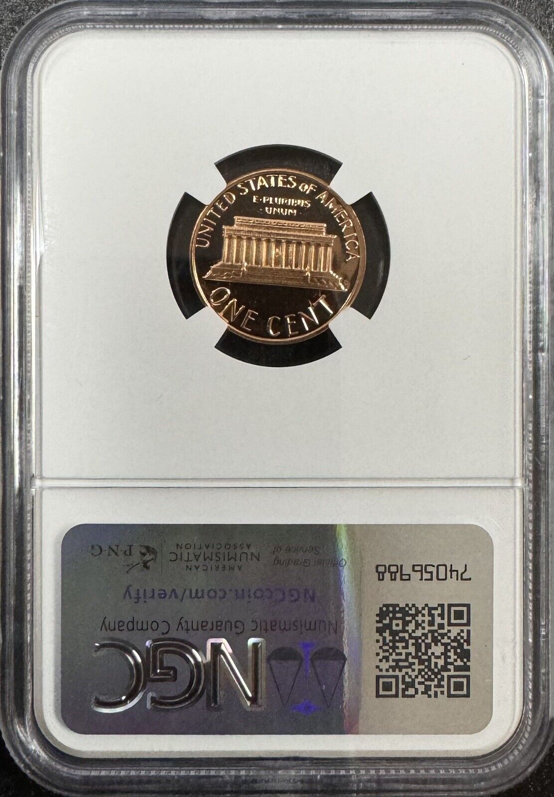 1982 S Lincoln Memorial Cent - NGC PF69 Ultra Cameo ( 301181 )