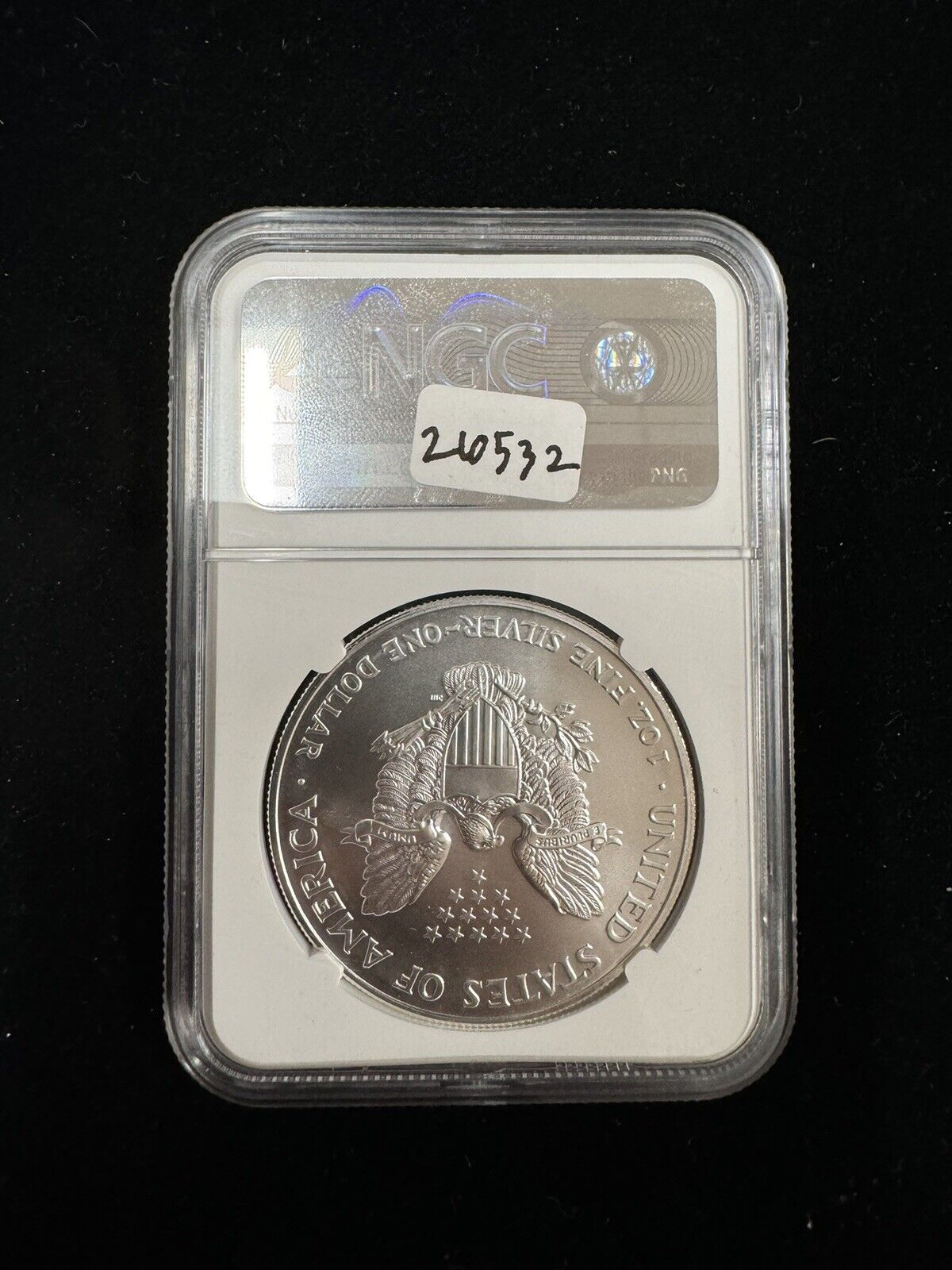 2002 American Silver Eagle NGC MS69