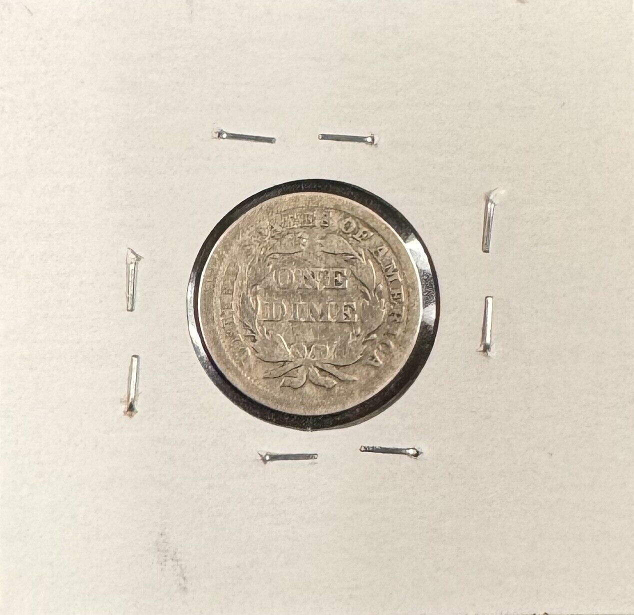 1853 Seated Dime - Good ( 301093 )