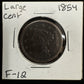 1854 Large Cent