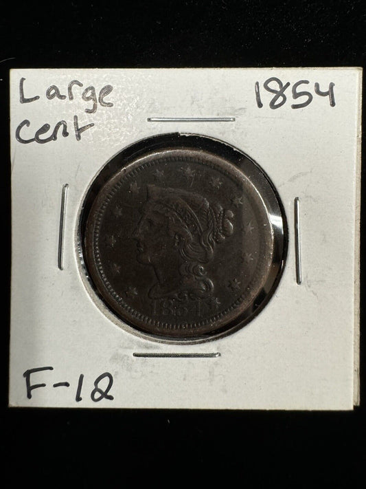 1854 Large Cent