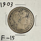 1899 O Barber Half Dollar - Very Fine 