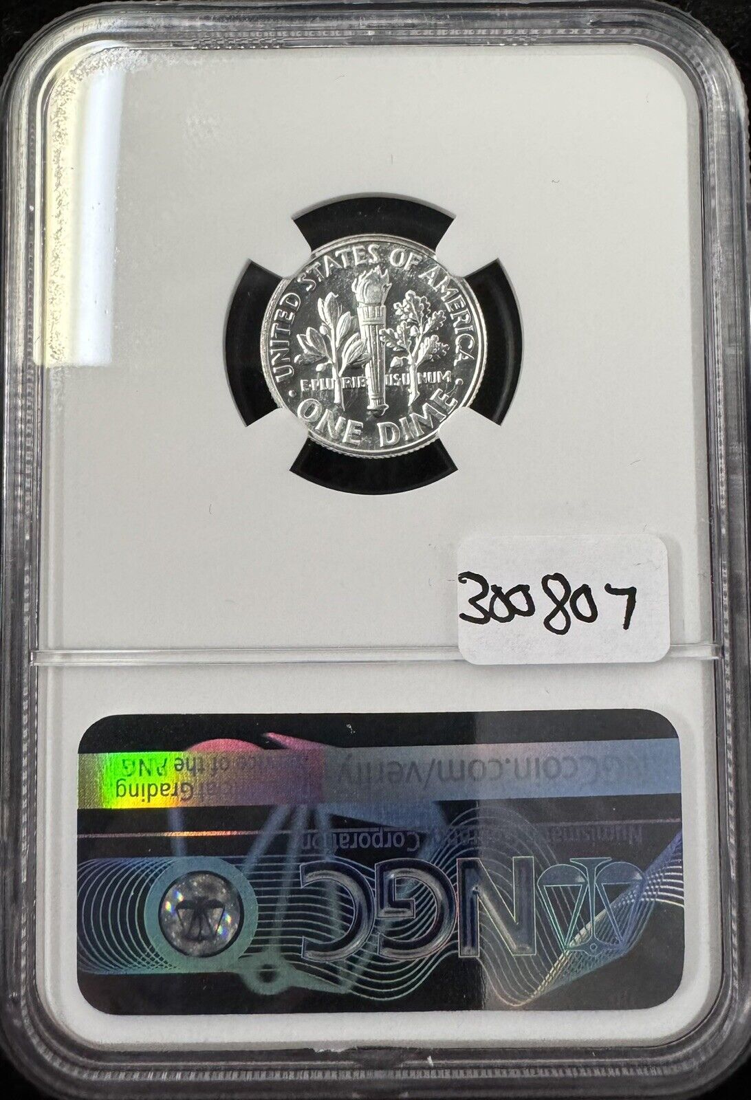 1960 Roosevelt Dime NGC - PF67 ( 300807 )