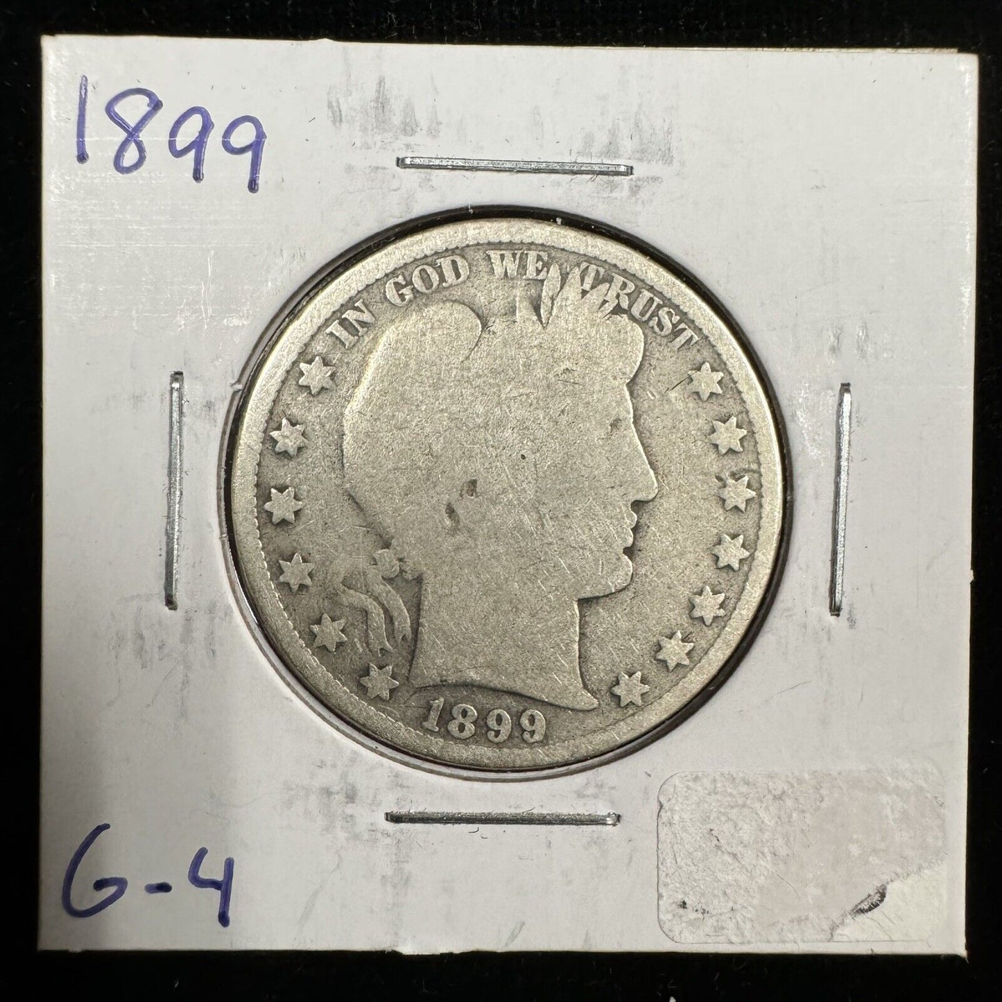 1899 Barber Half Dollar - Good