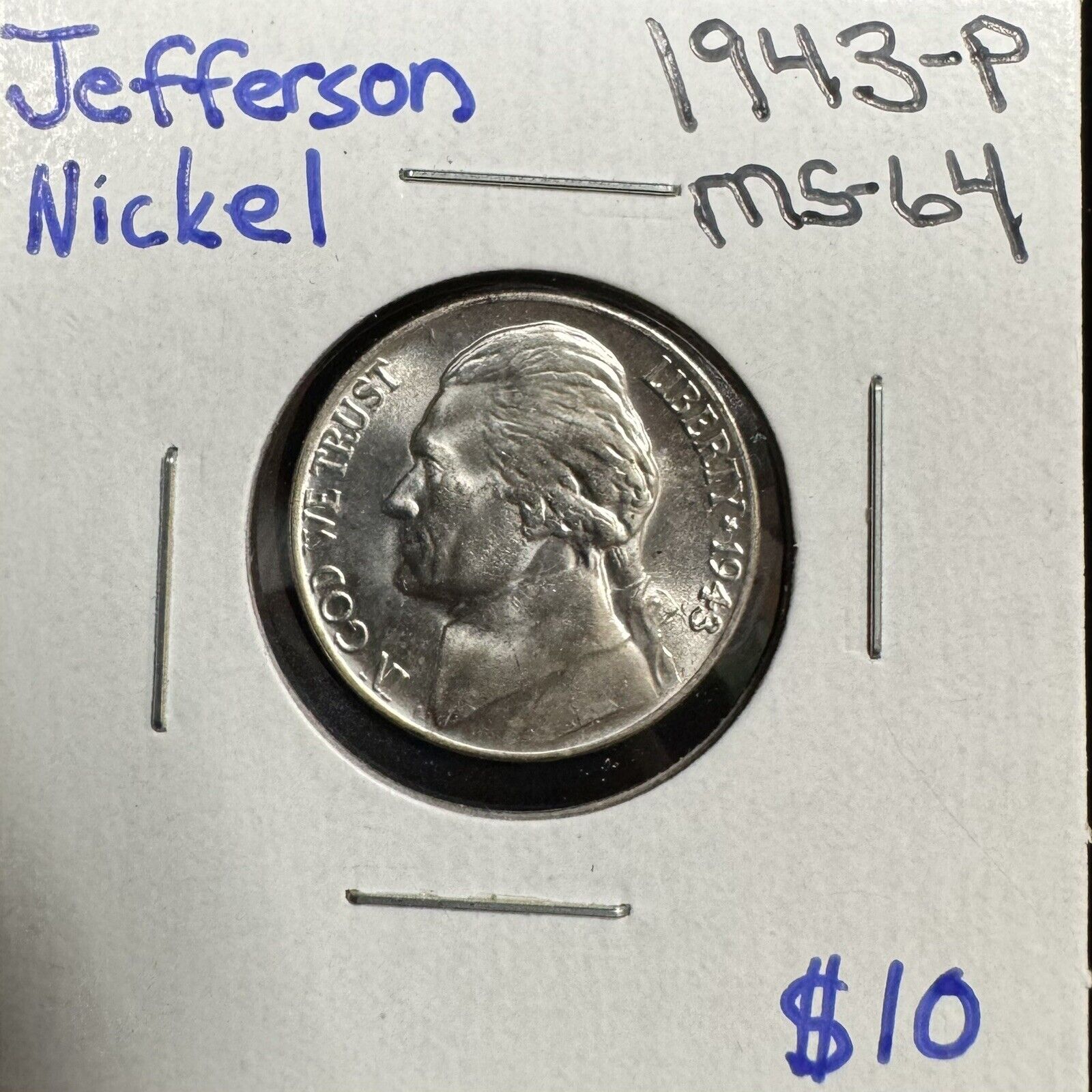 1943-P Jefferson Nickel - Mint State