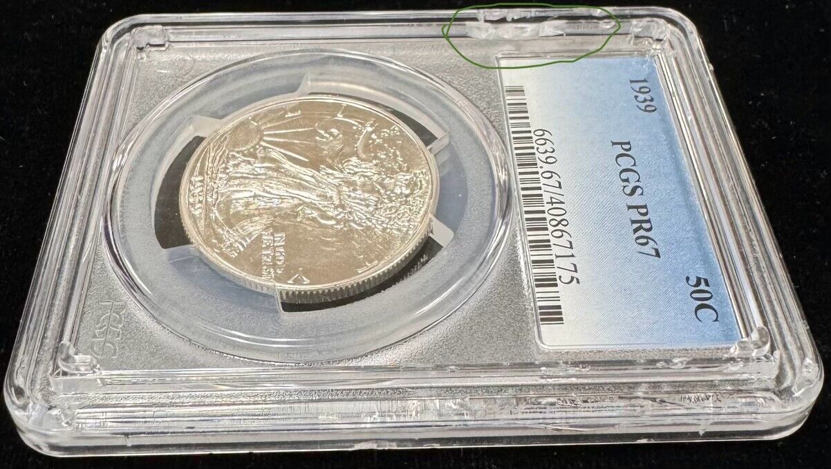 1939 P Proof Walking Liberty Half Dollar PCGS Proof 67 (300758)