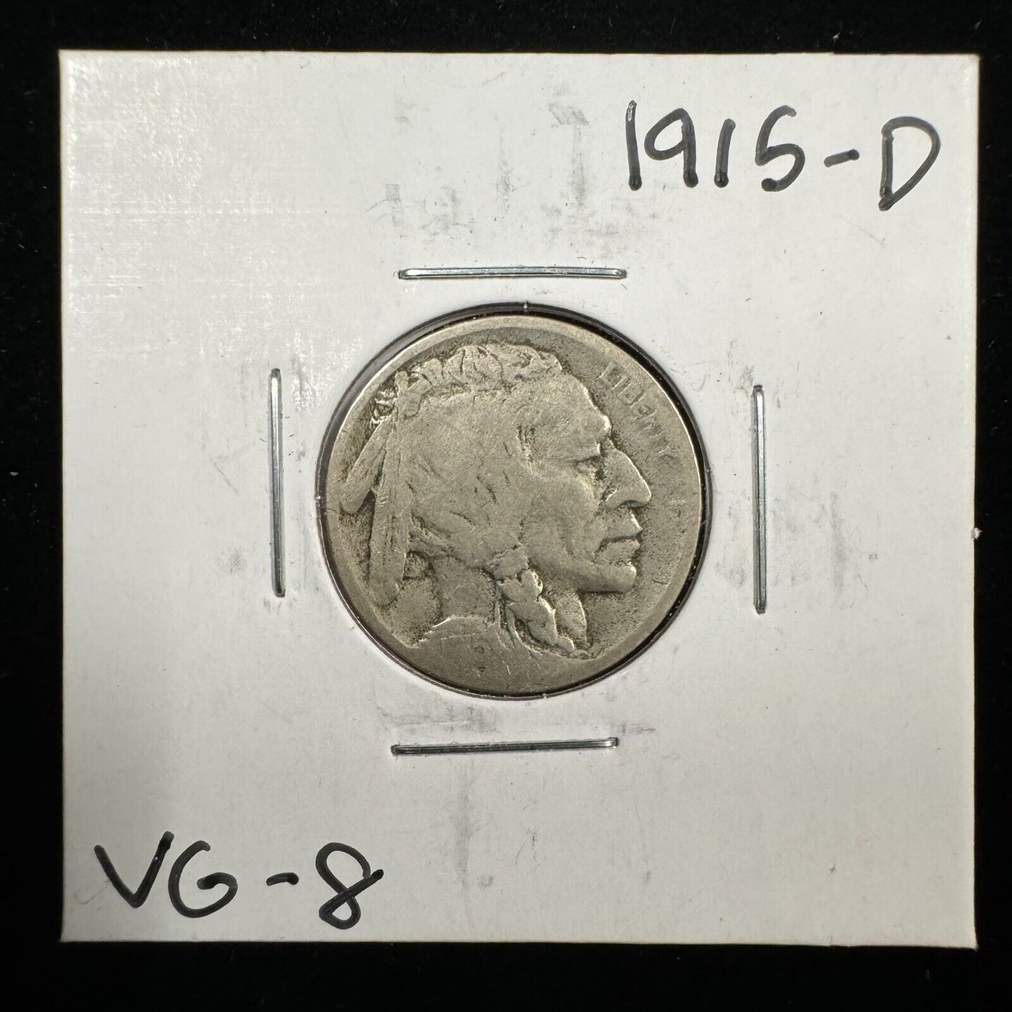 1915 D Buffalo Nickel - Very Good