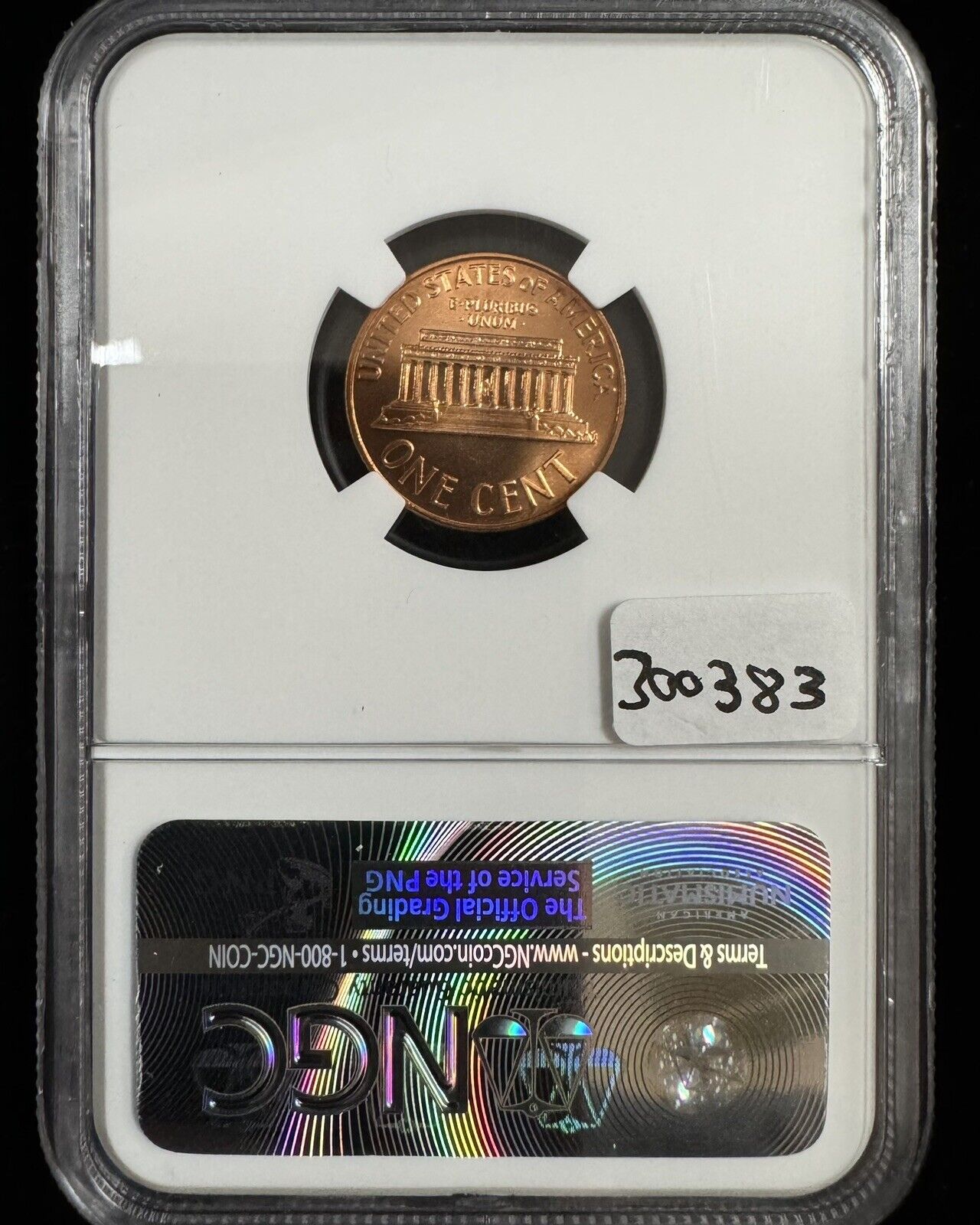 1966 Lincoln Cent SMS NGC - MS67 RD