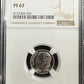 1957 Roosevelt Dime NGC - PF 67 ( 300798 )