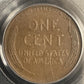 1921 S Wheat Cent PCGC - XF40