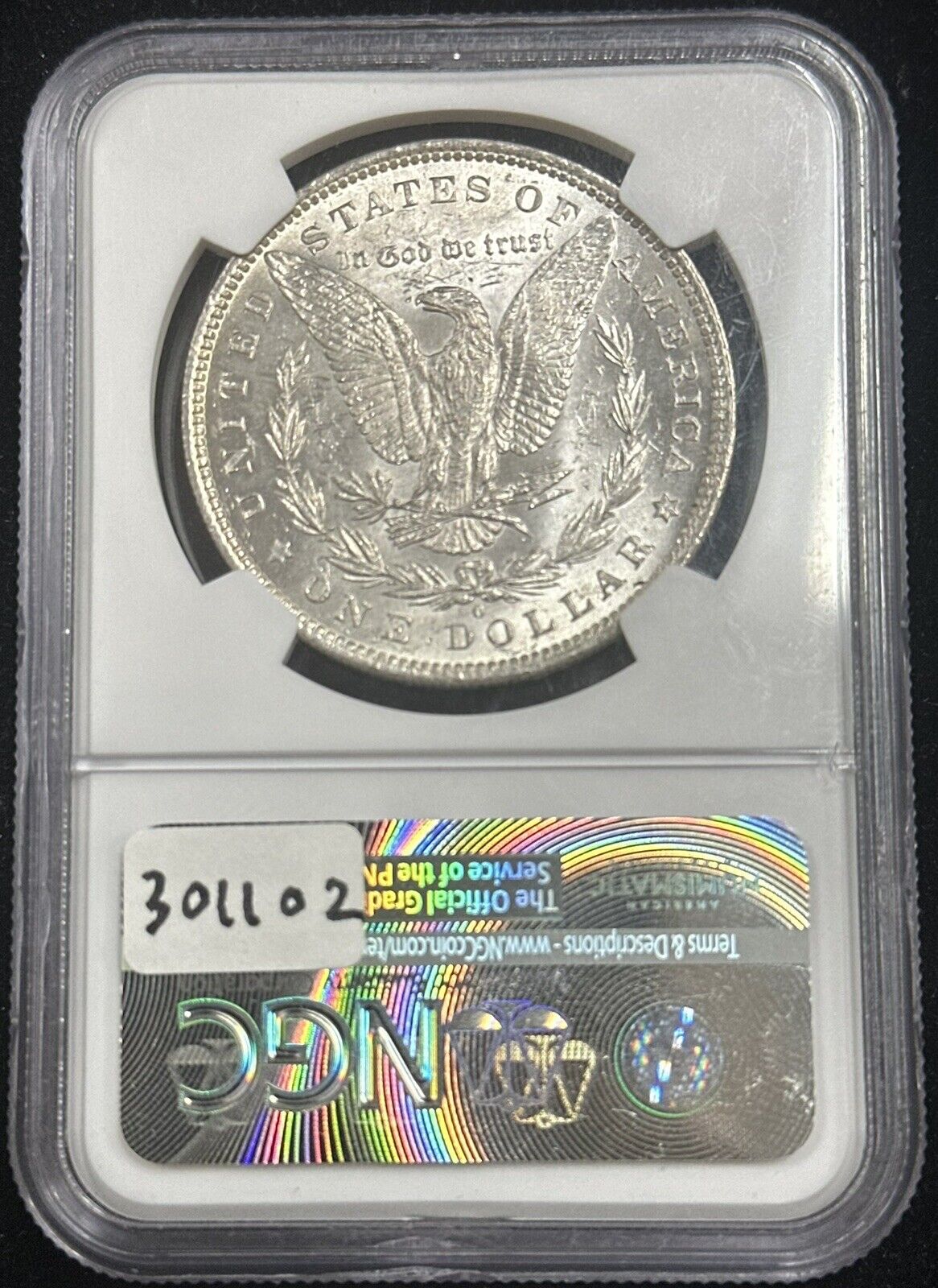 1883 O Morgan Silver Dollar NGC MS64 (301102)