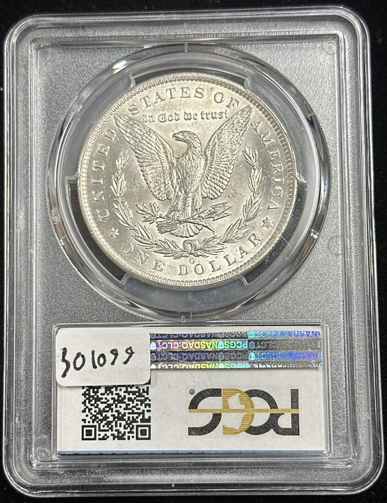 1885 O Morgan Silver Dollar PCGS MS63 (301099)