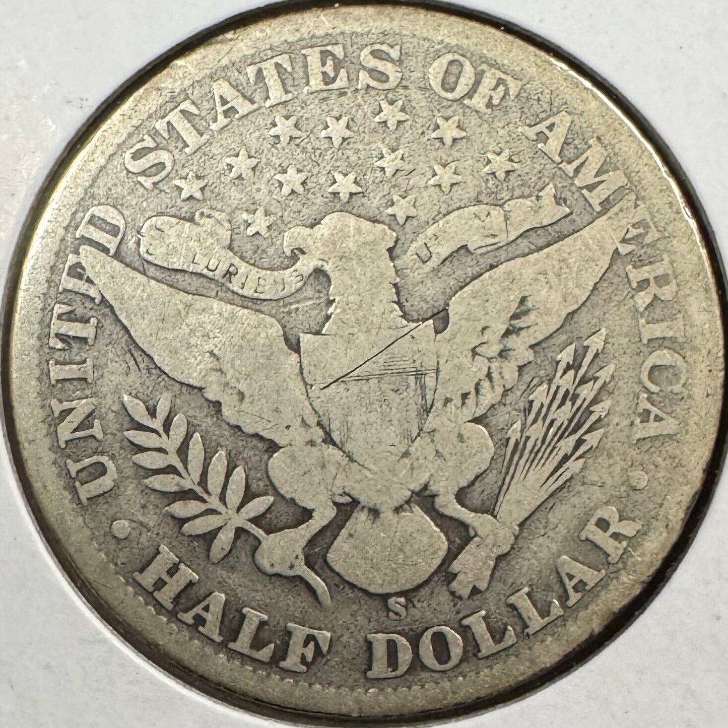 1901 S Barber Half Dollar - Very Good 