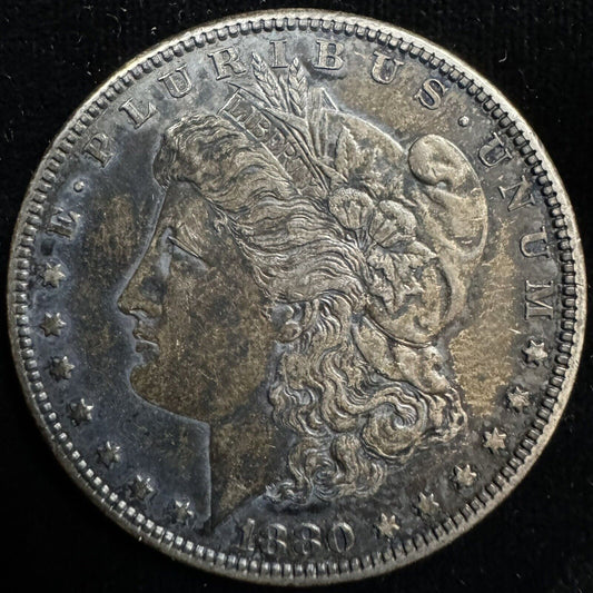 1880 Morgan Dollar - Almost Uncirculated ( 300740 )