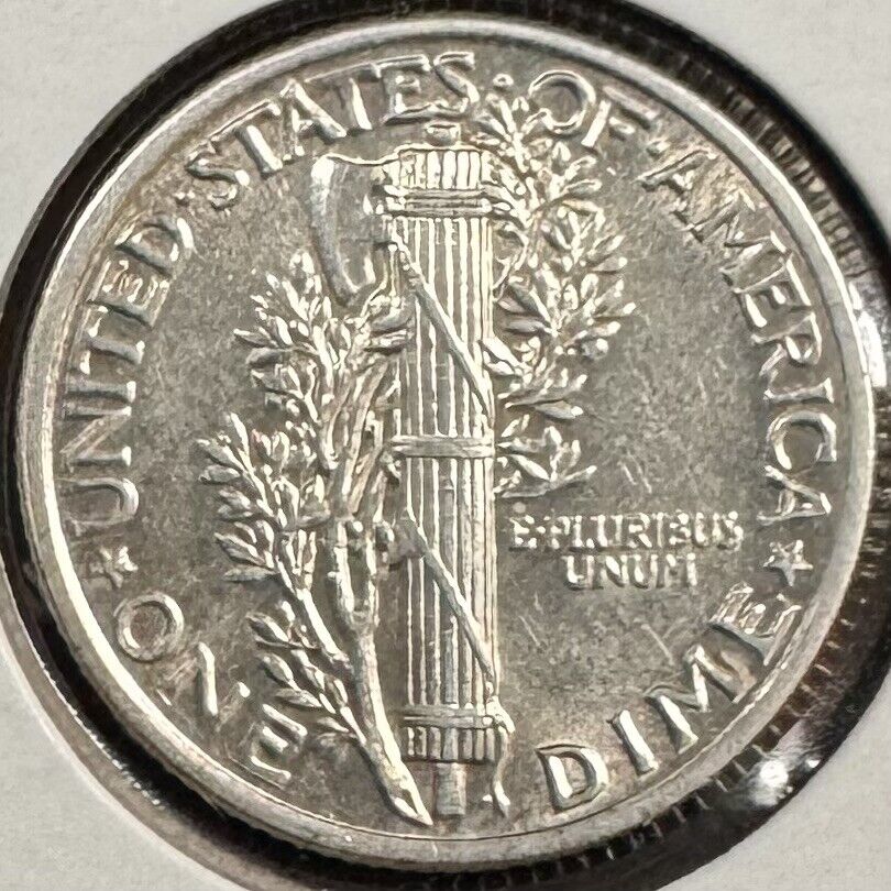 1941 D Mercury Dime - Almost Uncirculated 