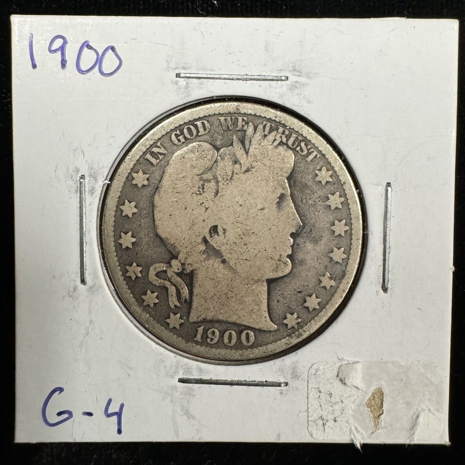 1900 Barber Half - Good