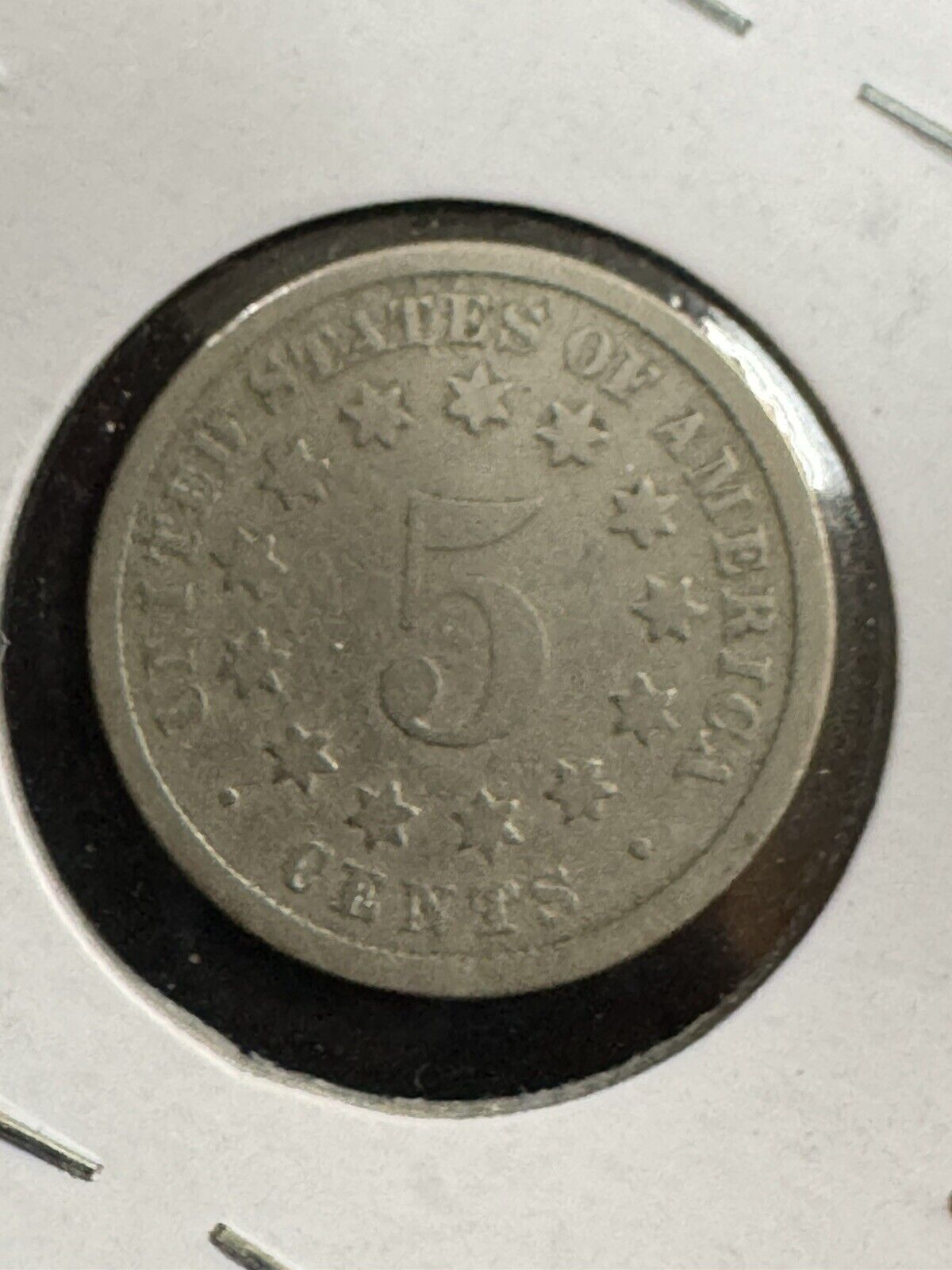 1870 shield nickel