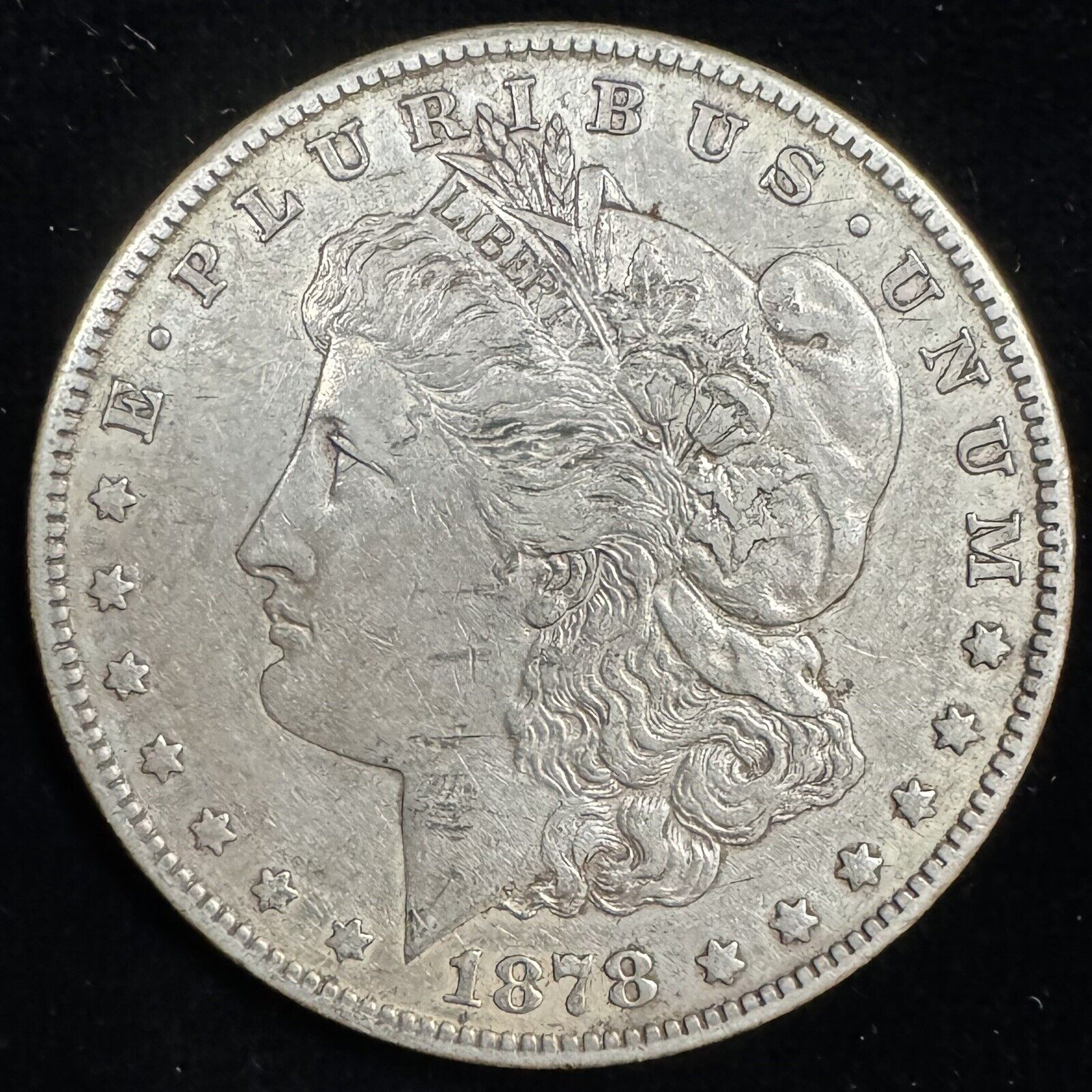 1878 S Morgan Dollar - Extra Fine ( 300728 )