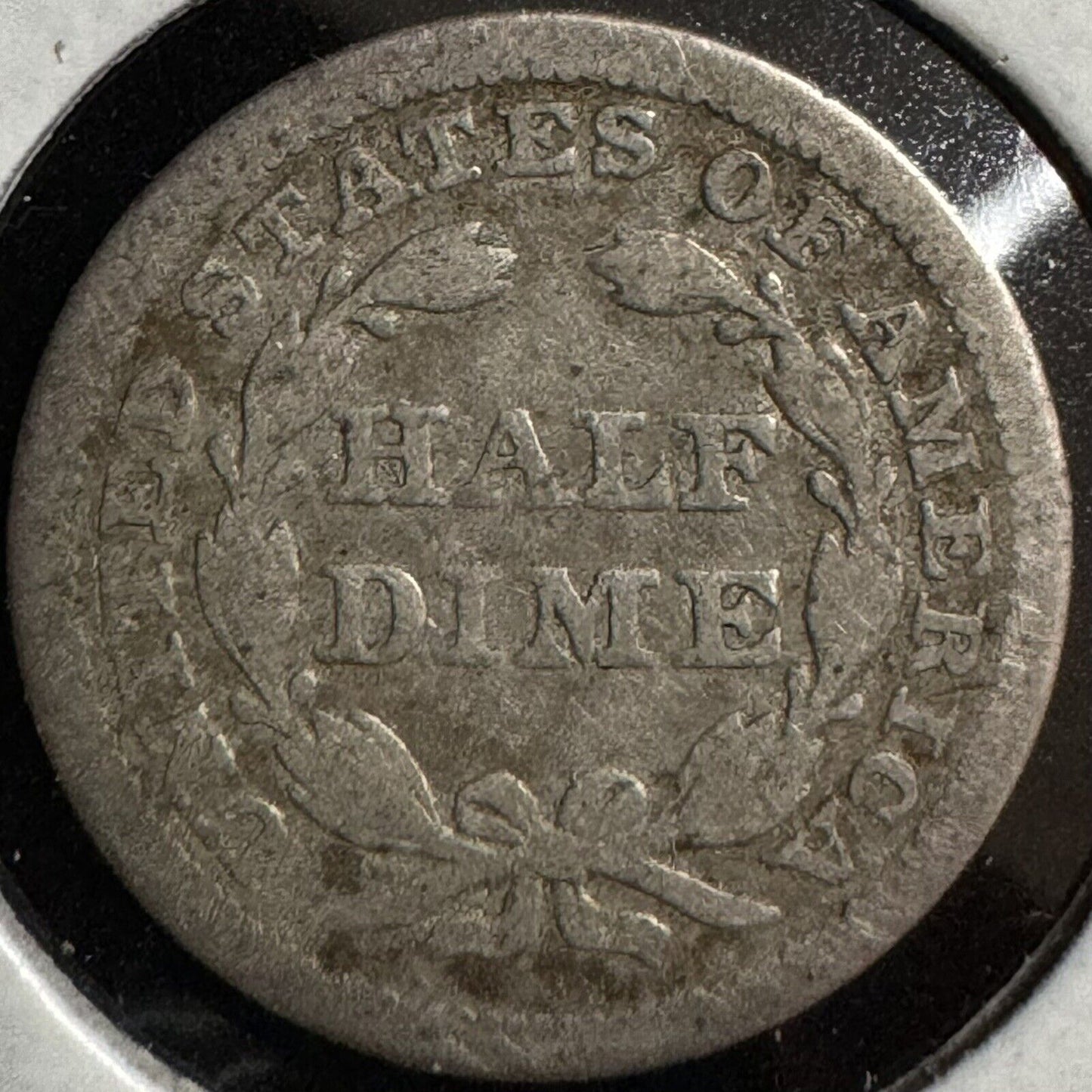 1858 Half Dime - Good