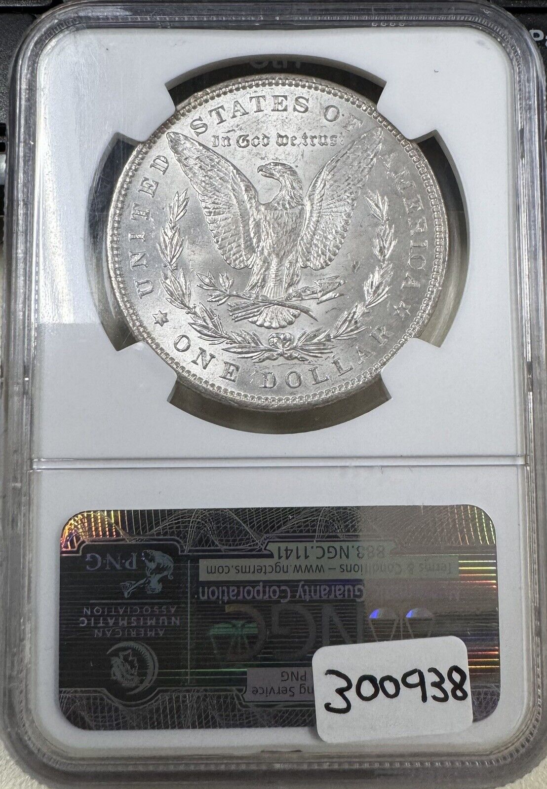 1896 Morgan Dollar NGC - MS64 ( 300938 )