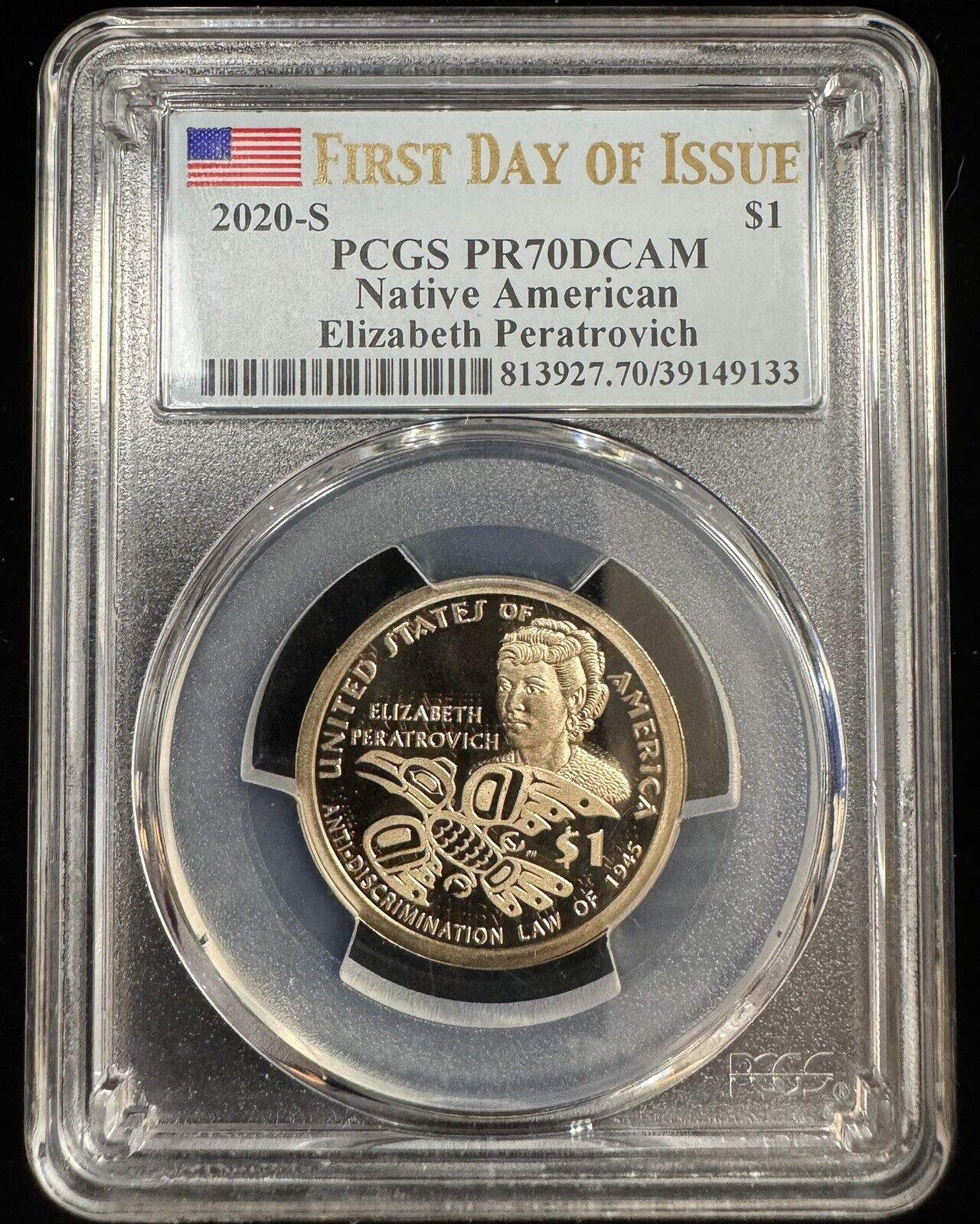 2020 S Sacagawea Dollar NGC - PR70 DCAM