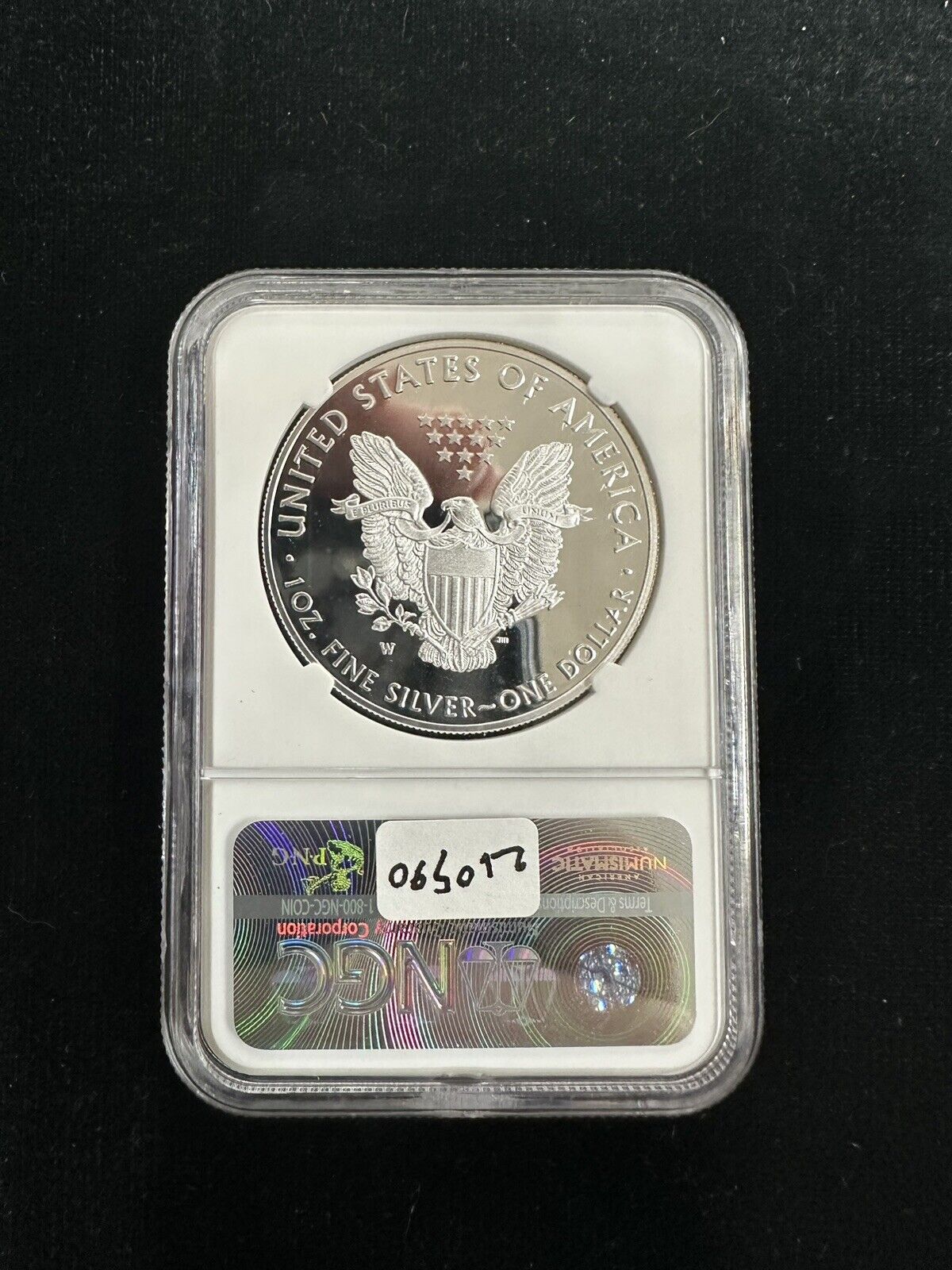 2018 W Silver Eagle PF70 Ultra Cameo