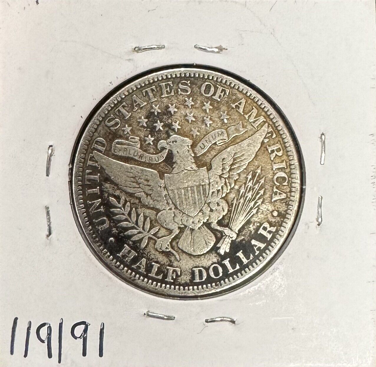 1915 Barber Half Dollar - Very Fine Details | KEY DATE ( 119191 )