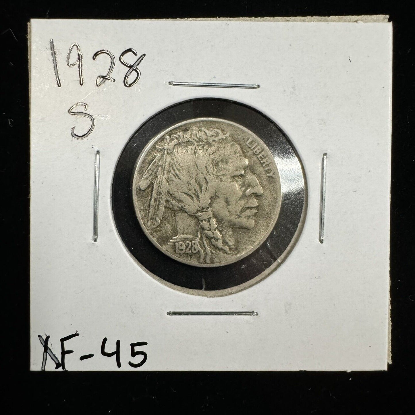 1928 S Buffalo Nickel - Extra Fine