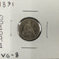 1891 Seated Dime - Very Good ( 301091 )