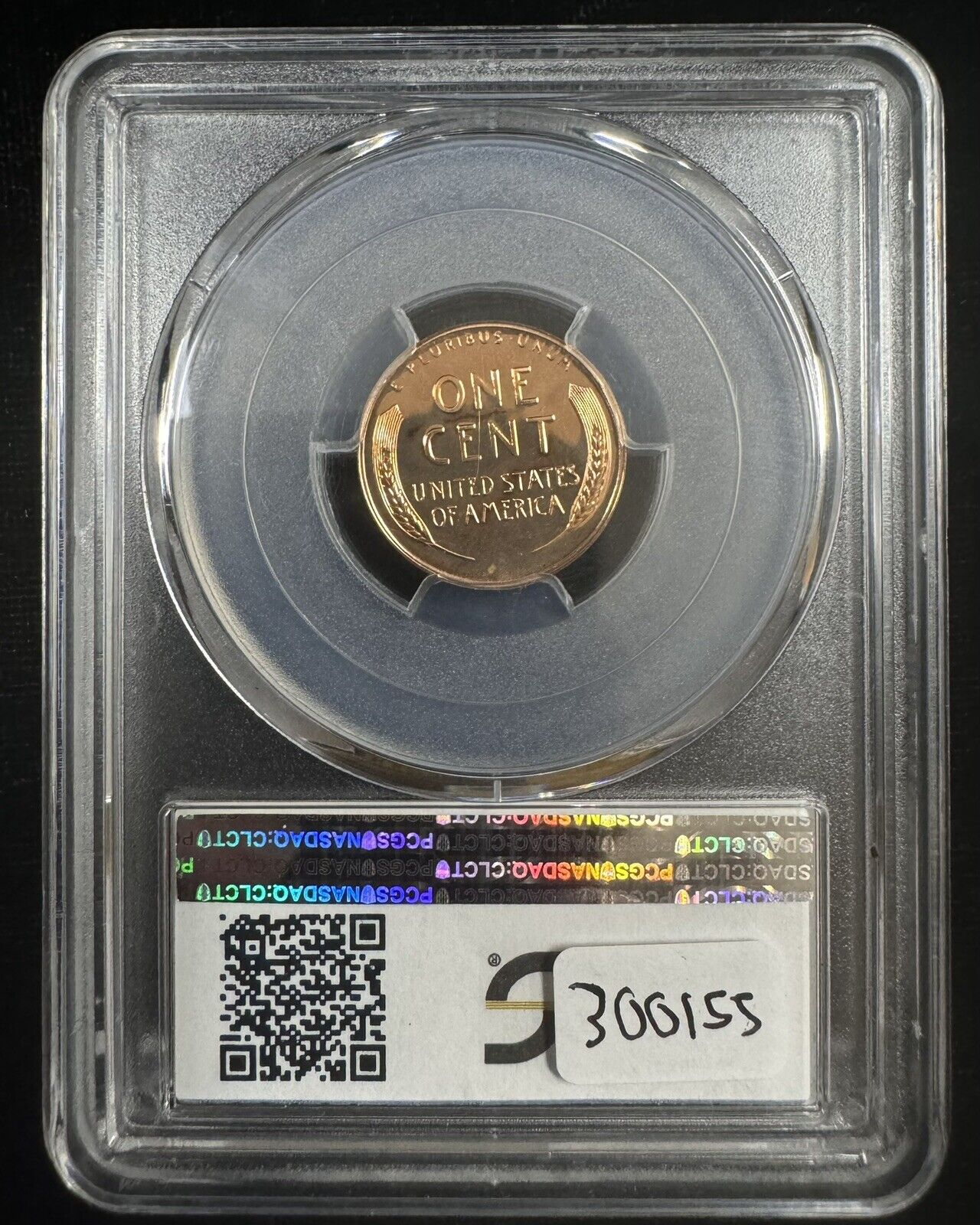 1956 Wheat Cent PCGC - PR66RD CAM