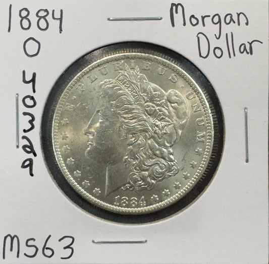 1884 O Morgan Dollar - Mint State ( 40329 )