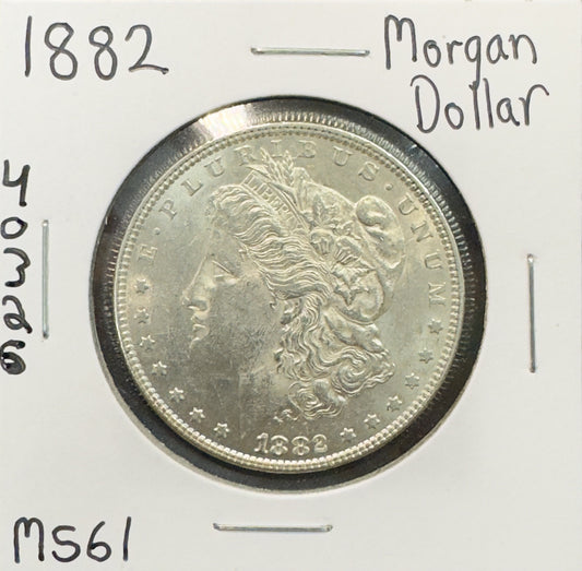 1882 Morgan Dollar - Mint State ( 40326 )