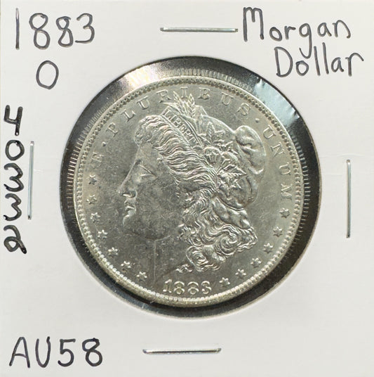 1883 Morgan Dollar - Almost Uncirculated ( 40332 )