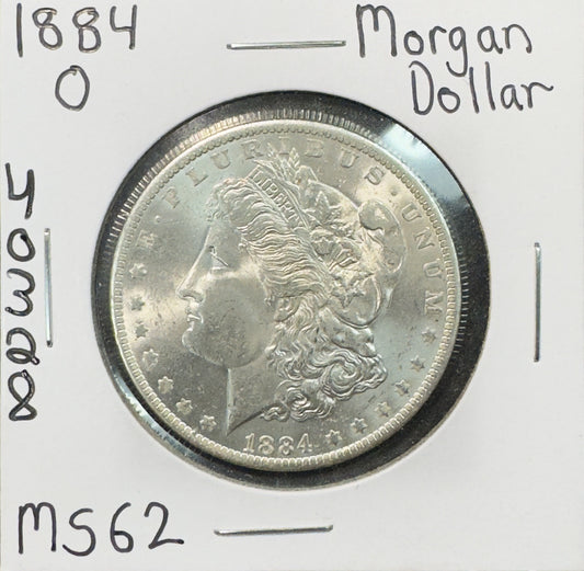 1884 O Morgan Dollar - Mint State ( 40328 )